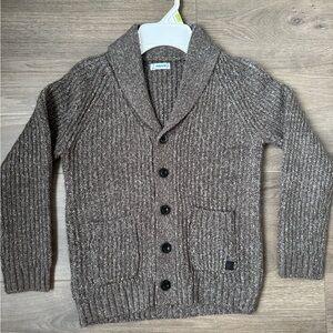 Mayoral Chocolate Knit Cardigan